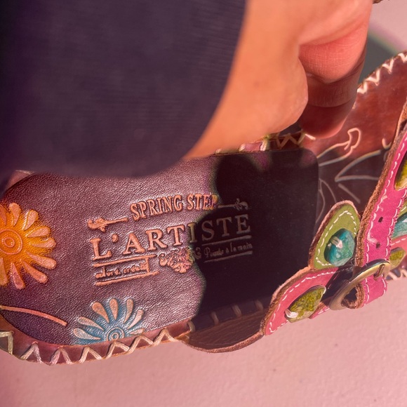 L’ Artiste by Spring Step in SZ Eu40/9 are NWOT sandals are beautiful - Picture 4 of 10